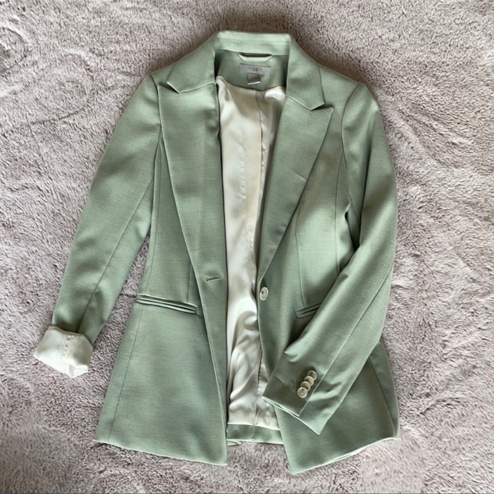 Olive Green H&M Blazer